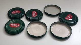 Don't Throw Out Jar Lids! Amazing Recycling Idea!