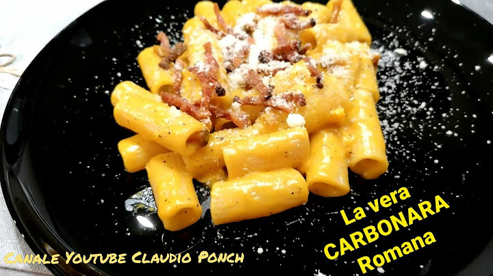 La vera Carbonara - Ricetta romana