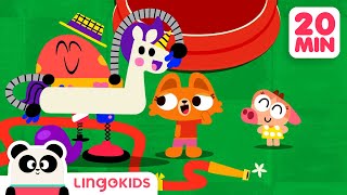 GETTING DRESSED 🧥👚 + More Cartoons For Kids | Lingokids