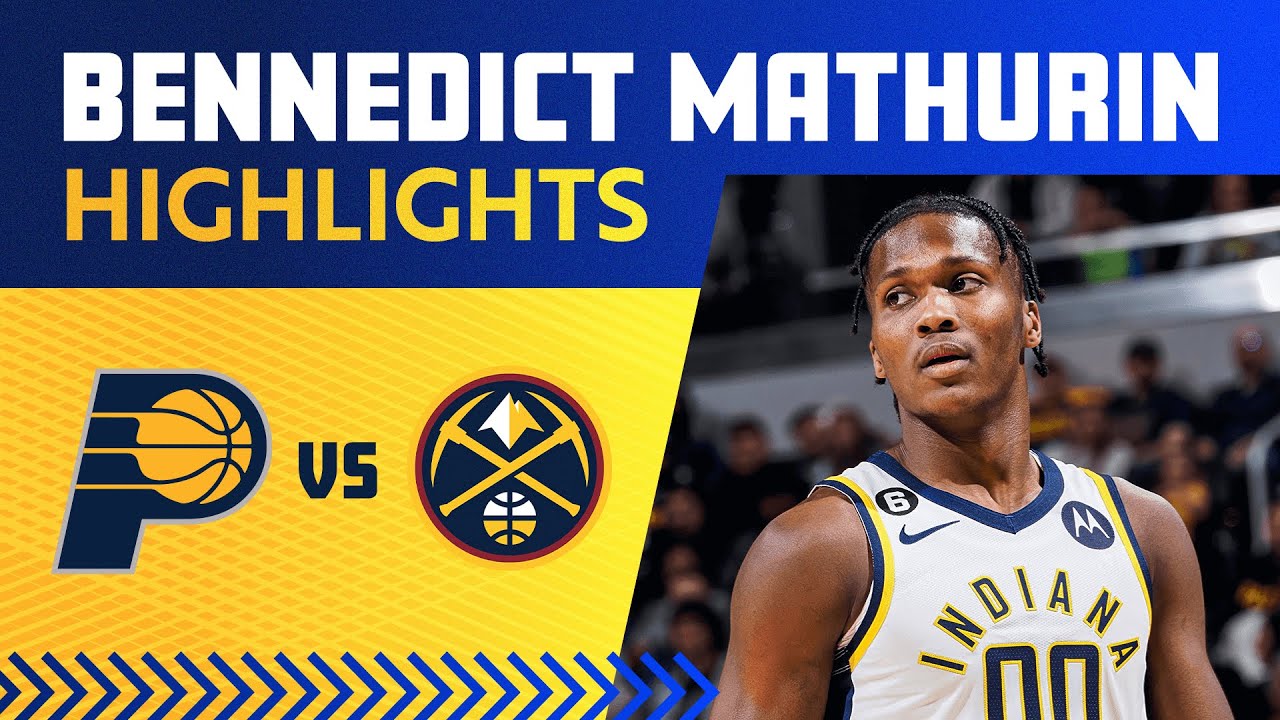 Pacers guard ranks Bennedict Mathurin as the best rookie this