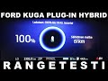 Ford Kuga Plug-in Hybrid RANGETESTI - VLOG 92