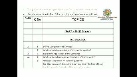 #soldu#important Computer applications in business  important question bcom3
