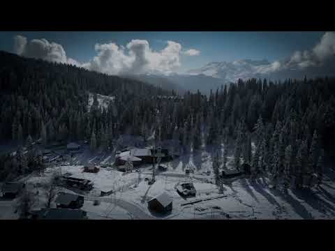 Epic Gulmarg Drone Shit In Winters. Never seen before on YouTube #drone #gulmarg #kashmir