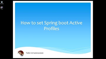 How to set Spring Boot Active Profiles