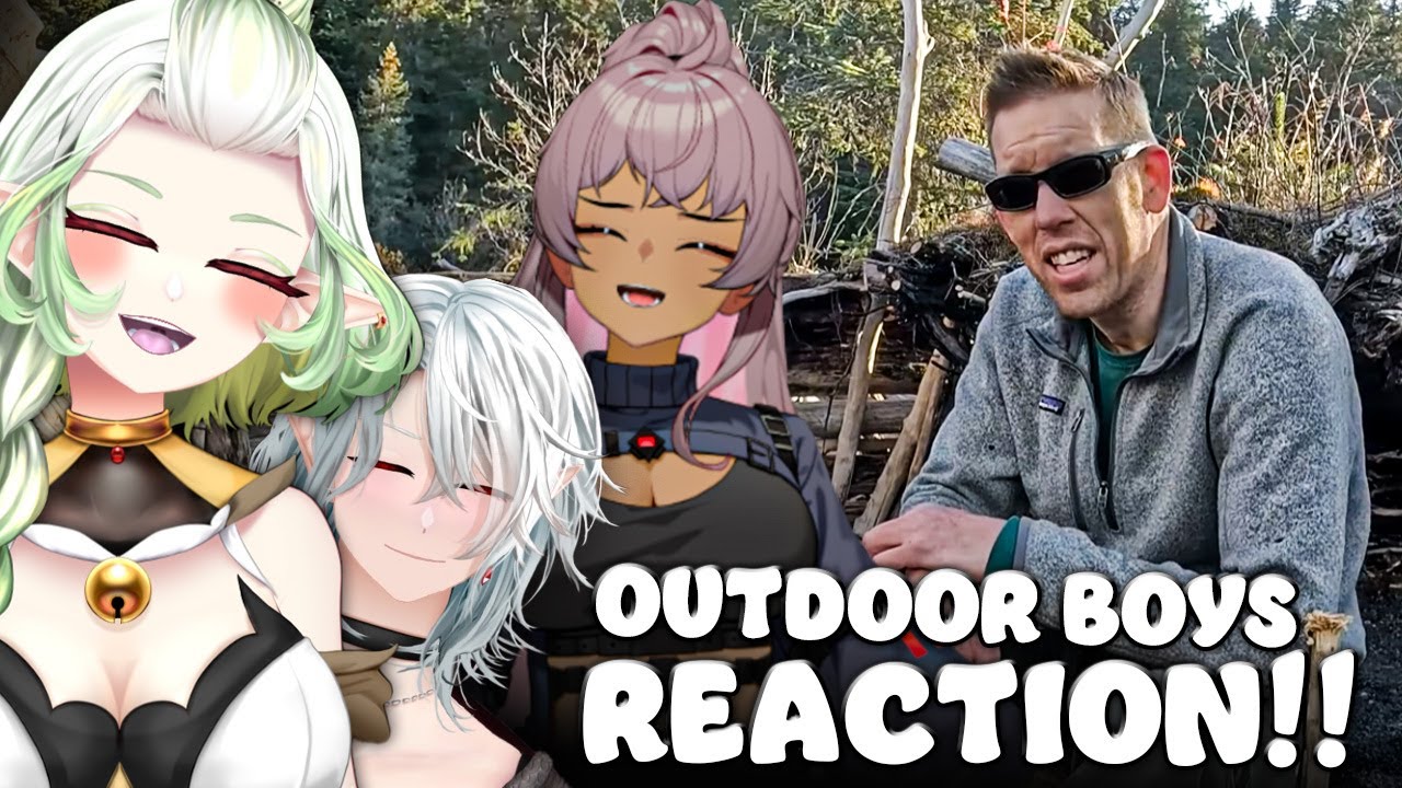 VTubers learn about OUTSIDE! | VTubers Reacts | Outdoor Boys