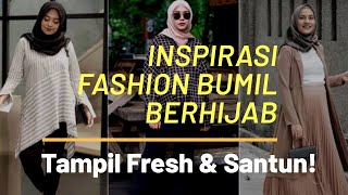 Inspirasi Fashion Ibu Hamil Berhijab