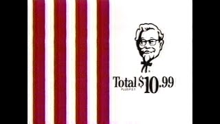 Cant Keep Kfc Down Vintage 90S Commercial 1990