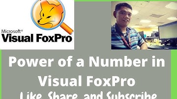 Power a Number in Visual FoxPro