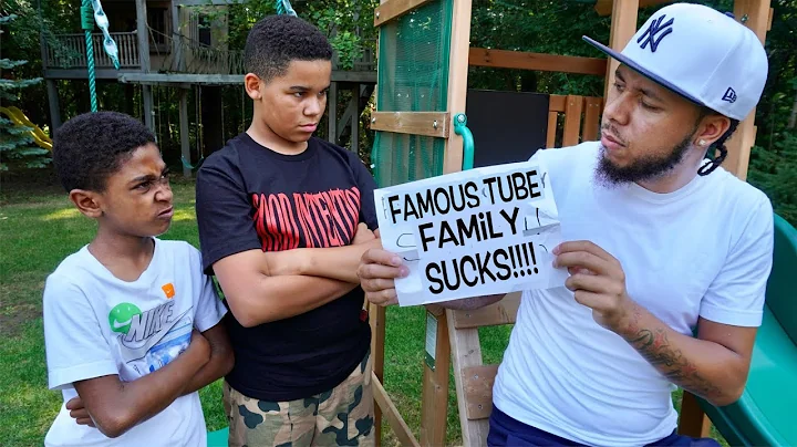 OBSESSED Fan BULLIES YouTube Family, Learns His Le...