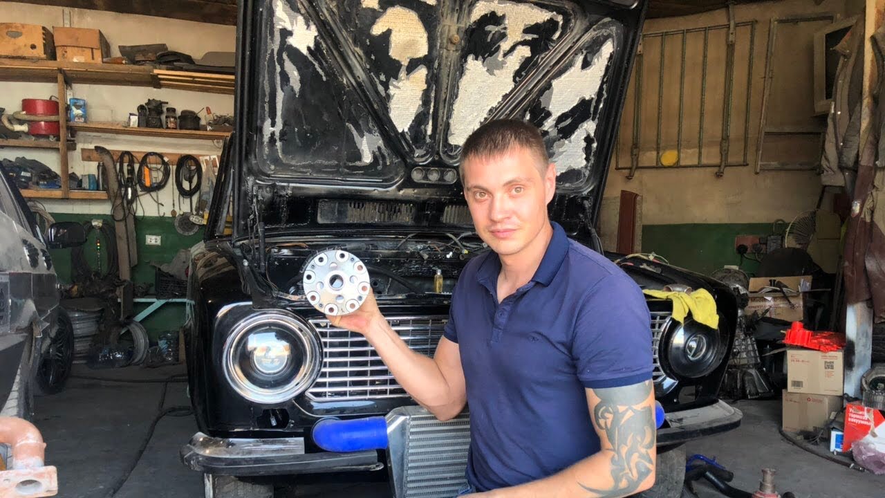 Жесткая блокировка дифференциала на турбо пушку - YouTube