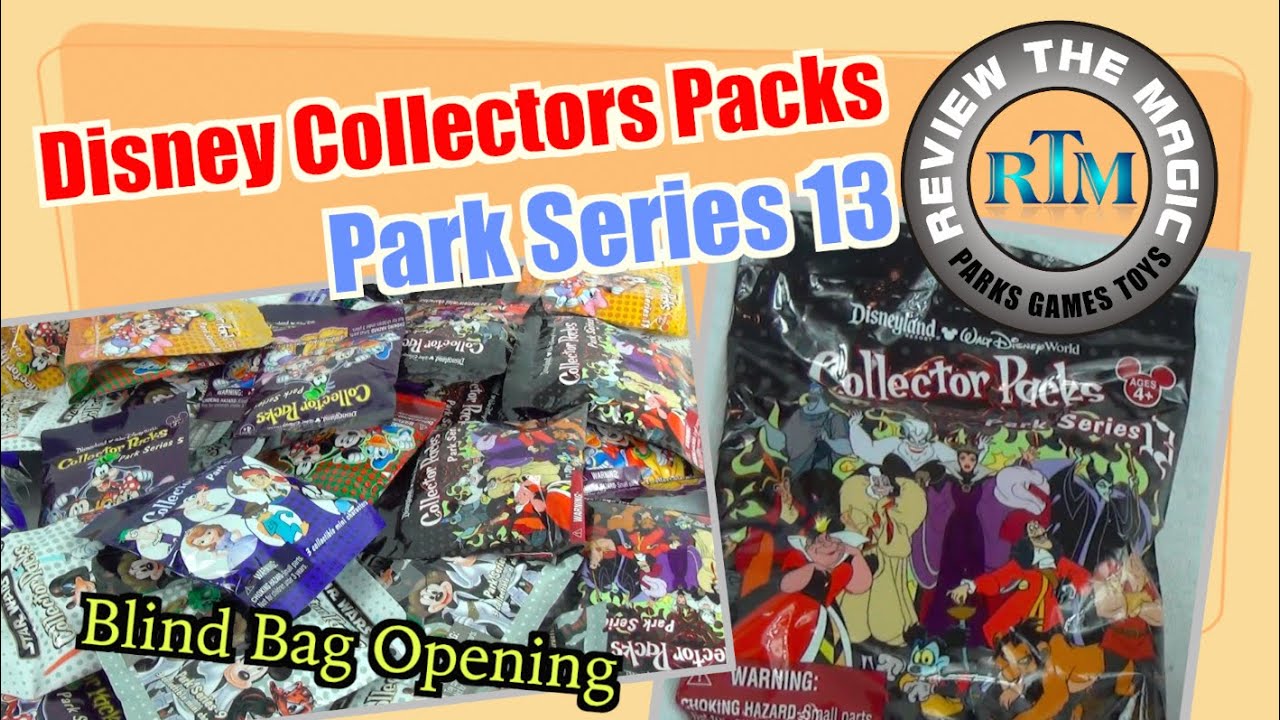 OPENING Disney Collector Packs Park Series 13 Villains Disney