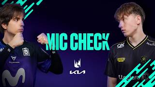It's a game 5 bro! | Kia Mic Check | LEC Summer 2026 News