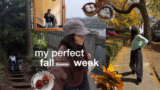 the perfect fall week in seattle