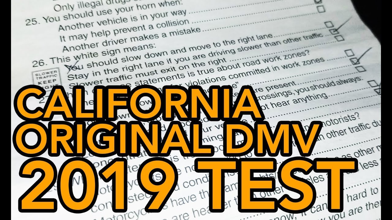 Dmv Printable Sample Test California Dmv Written Test California October 9 2013 Youtube Driver S Examination Answer Sheet 1 Zals Jewelry