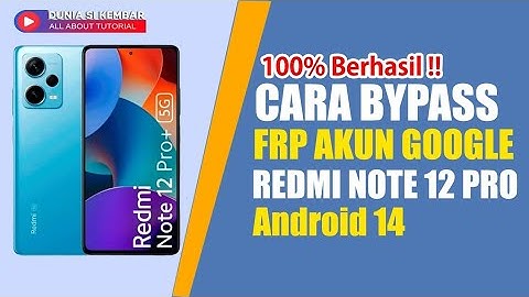 FRP Bypass Google Account Redmi Note 12 Pro 5G‼️Android 14 New Method