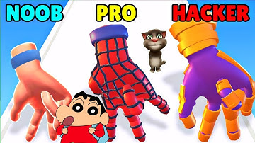 😱Shinchan vs Talking Tom😲||😢Noob Vs Pro Vs Hacker💪||#games