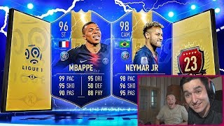 TOTS НЕЙМАР + TOTS МБАППЕ В ПАКЕ || TOTS NEYMAR IN A PACK || TOTS MBAPPE IN A PACK