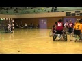 京都伏見スパローズVSドリーマーズ３（2011車椅子ハンドボール全国大会）