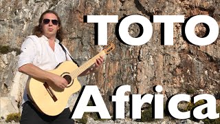 PDF Sample TOTO - Africa Acoustic - Classical Fingerstyle Guitar Cover guitar tab & chords by Thomas Zwijsen.