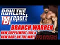 How branch warren saw the 2023 olympia  new baby on the way plus supplement line  ronline report