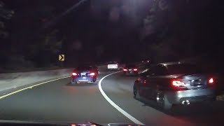 7 Loud BMW's Racing Through Traffic