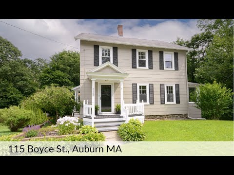 115 Boyce St, Auburn, MA home video tour