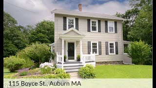 115 Boyce St Auburn, MA Home Tour