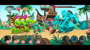 Dino Bash Travel Thru Time Island 24-6 ⭐⭐⭐