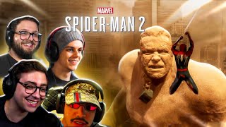 Streamers jogando SPIDER-MAN 2: COMEÇO ABSURDO!!! - MELHORES MOMENTOS