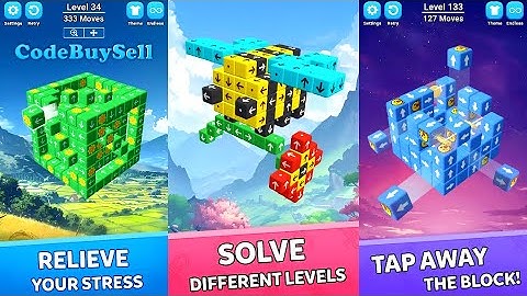Tap Away Puzzle Game - Unity Source Code | Reskin Project | Hire Game Developers