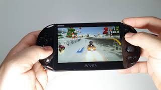 Modnation Racers Ps Vita Slim Handheld Gameplay