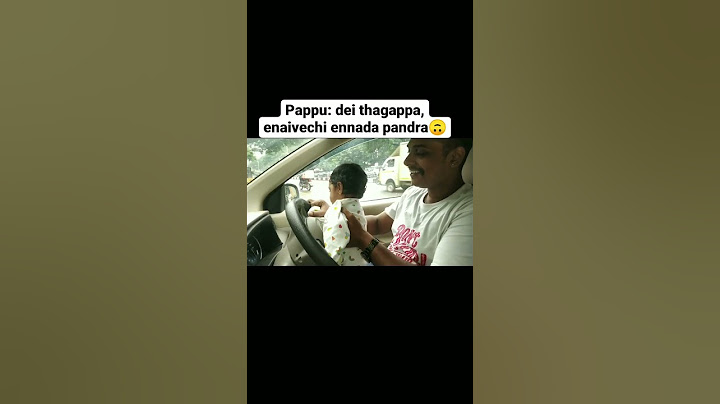my son mv: dei thagappa enaiya vechi ennada pandra😂
