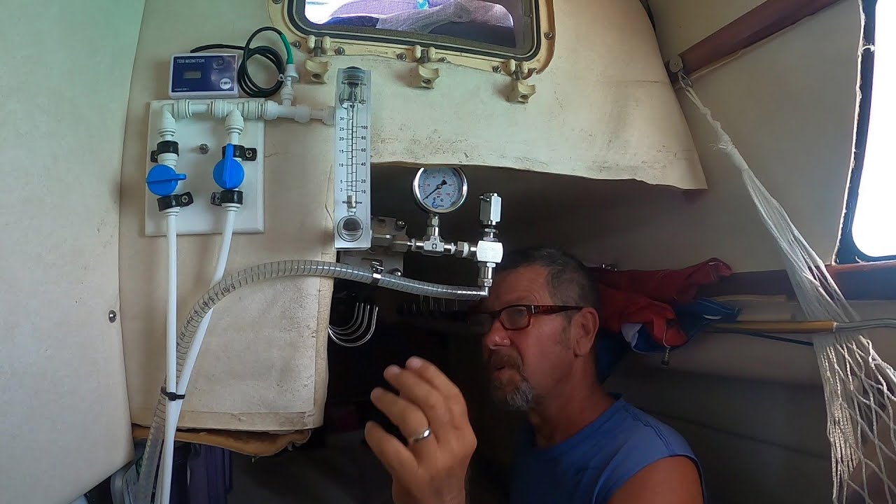 How A Watermaker Works (Explained in 5min) *SeaWater Pro Watermaker  Installed On A Sailboat* 