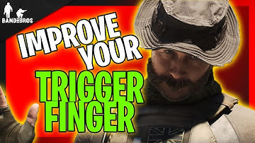 How To IMPROVE Your TRIGGER FINGER In Warzone Modern Warfare Controller | Shoot Semi Autos Faster
