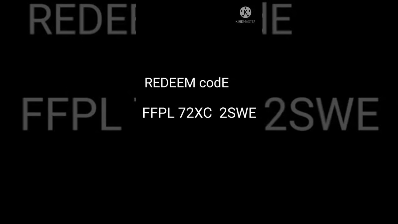 REDEEM code FFPL 72XC 2SWE