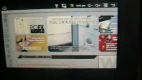 Android OS on an EPC Mini Laptop Notebook