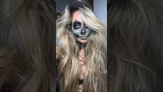 GLAM SKULL #skull #facepaint