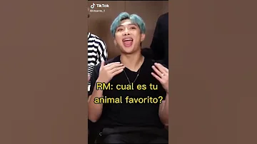 ¿Cuál es el animal favorito de Jungkook?