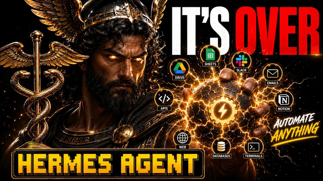 LIVE: Building Custom AI Agents FREE with Hermes Agent