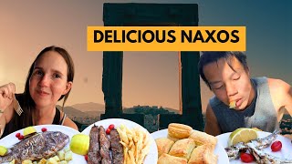 Exploring Naxos: Fresh Seafood, Hidden Villages \u0026 the BEST Greek Desserts! 🍦🐟