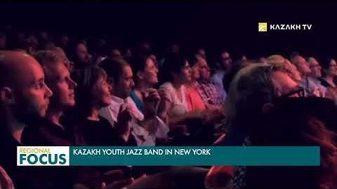 Almaty Youth Jazz Band  gave a successful performance in New York