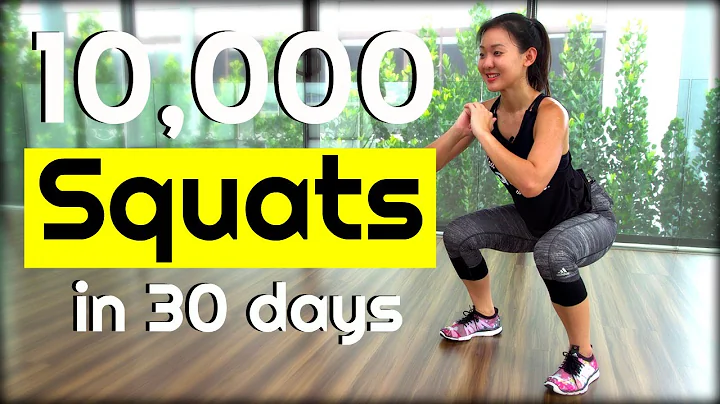10,000 SQUAT Challenge in 30 Days | Joanna Soh