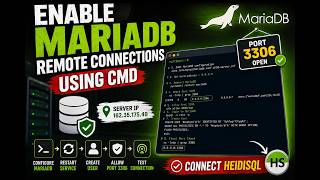 How to Enable MariaDB Remote Connections on Ubuntu VPS & Connect with HeidiSQL (Easy Guide)