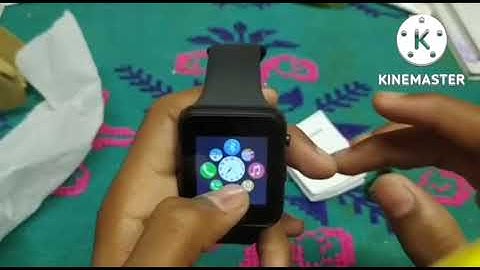 A1 smart watch sim and memory card support full video unboxing and review 😯🤩😎 😎