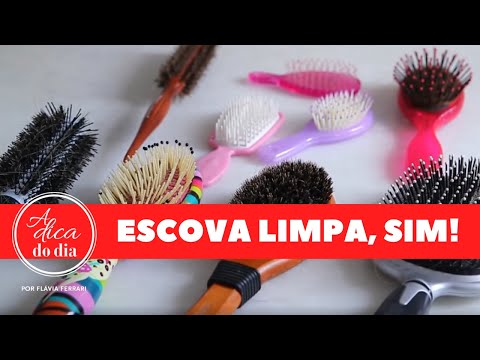 Vídeo: Maneiras simples de limpar uma escova de remo: 9 etapas (com fotos)