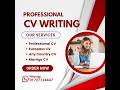 Professional CV Writing Service | প্রফেশনাল CV / Resume চাকরি পাওয়ার সম্ভাবনা বাড়িয়ে দিতে পারে