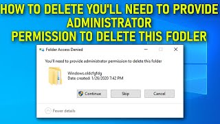 How to Fix You Require Permission from SYSTEM to make Changes to this Folder 2020 Guide screenshot 3