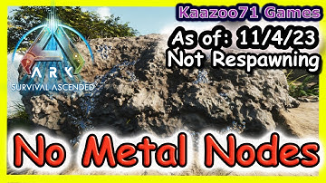 Ark Survival Ascended Metal Node BUG💥