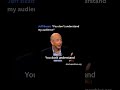 Jeff Bezos: “You don’t understand my audience”