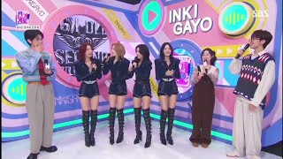 (G)I-DLE INKIGAYO Interview 240204 with MC Yeonjun, Jihu and Woonhak
